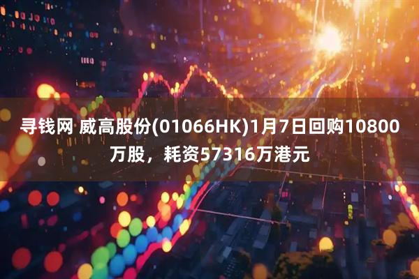 寻钱网 威高股份(01066HK)1月7日回购10800万股，耗资57316万港元